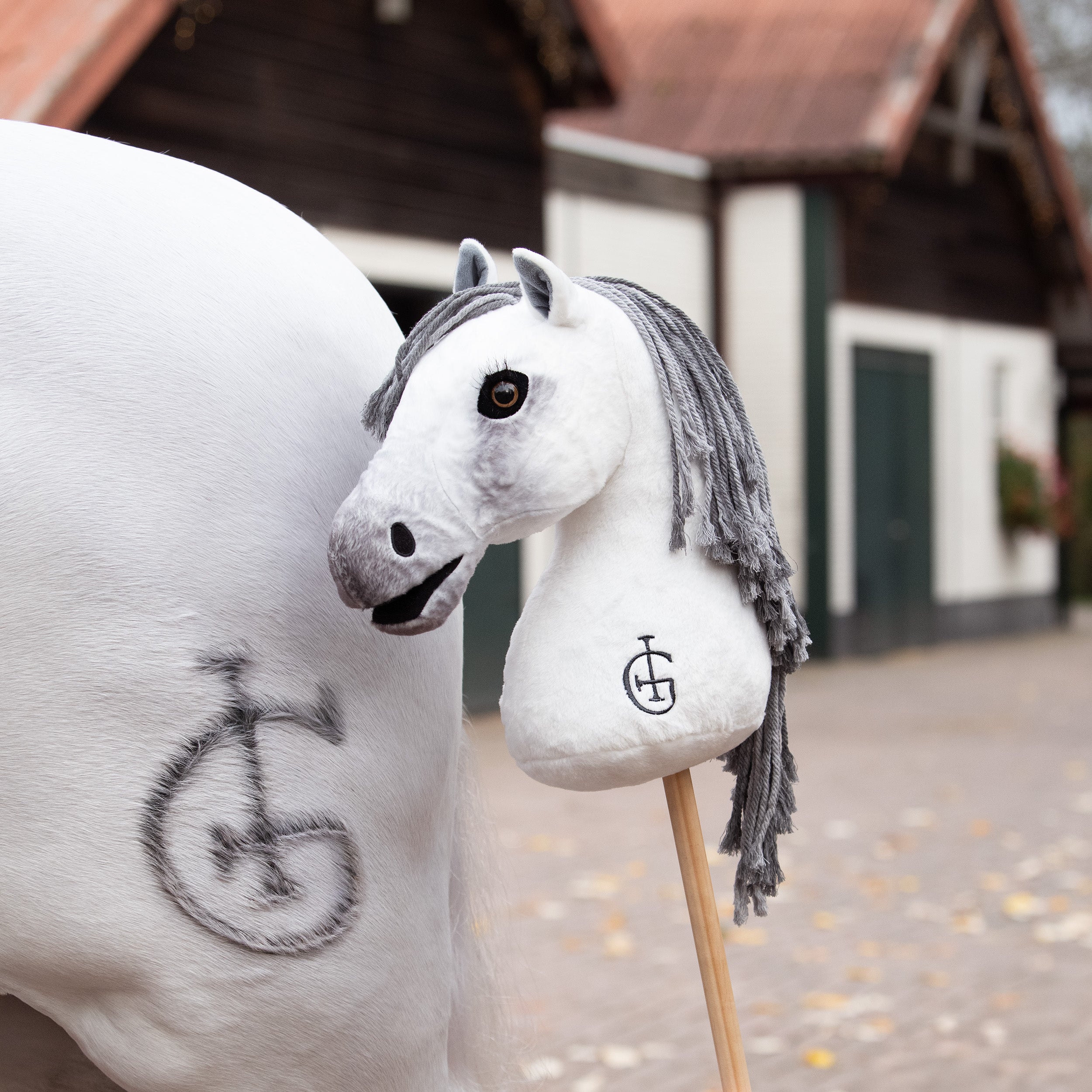 ななFRAMeWORK PAYDAY JACQUARD HORSE George Hobby Horse – PaardenpraatTV