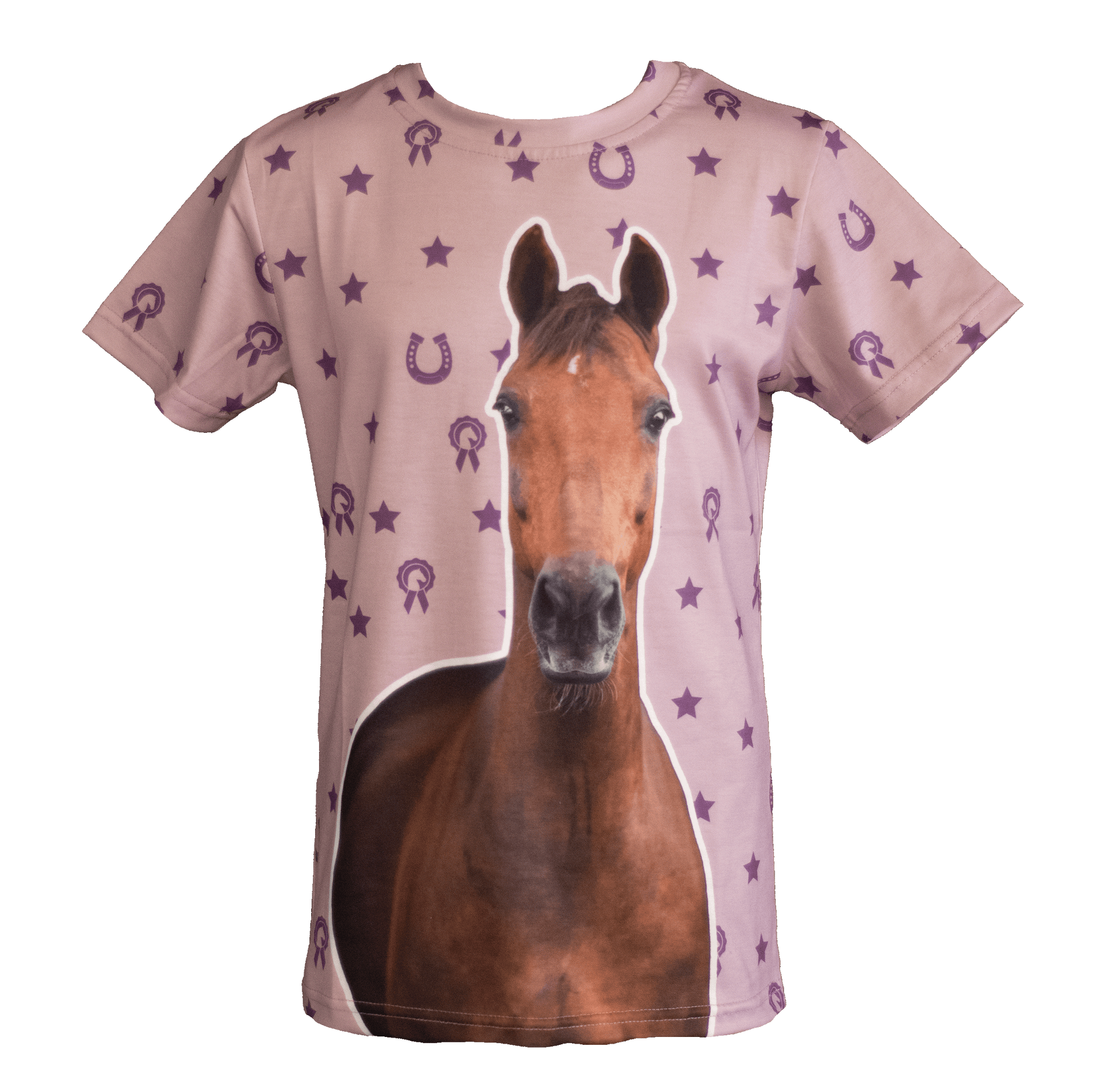 T Shirt Lila Halloween PaardenpraatTV